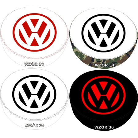POKROWIEC NA KOŁO ZAPASOWE VOLKSWAGEN 36 WZORÓW
