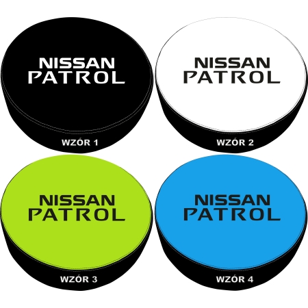 POKROWIEC NA KOŁO ZAPASOWE NISSAN PATROL 36 WZORÓW