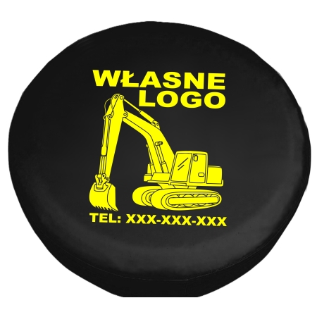 POKROWIEC NA KOŁO ZAPASOWE TWOJE LOGO 36 WZORÓW